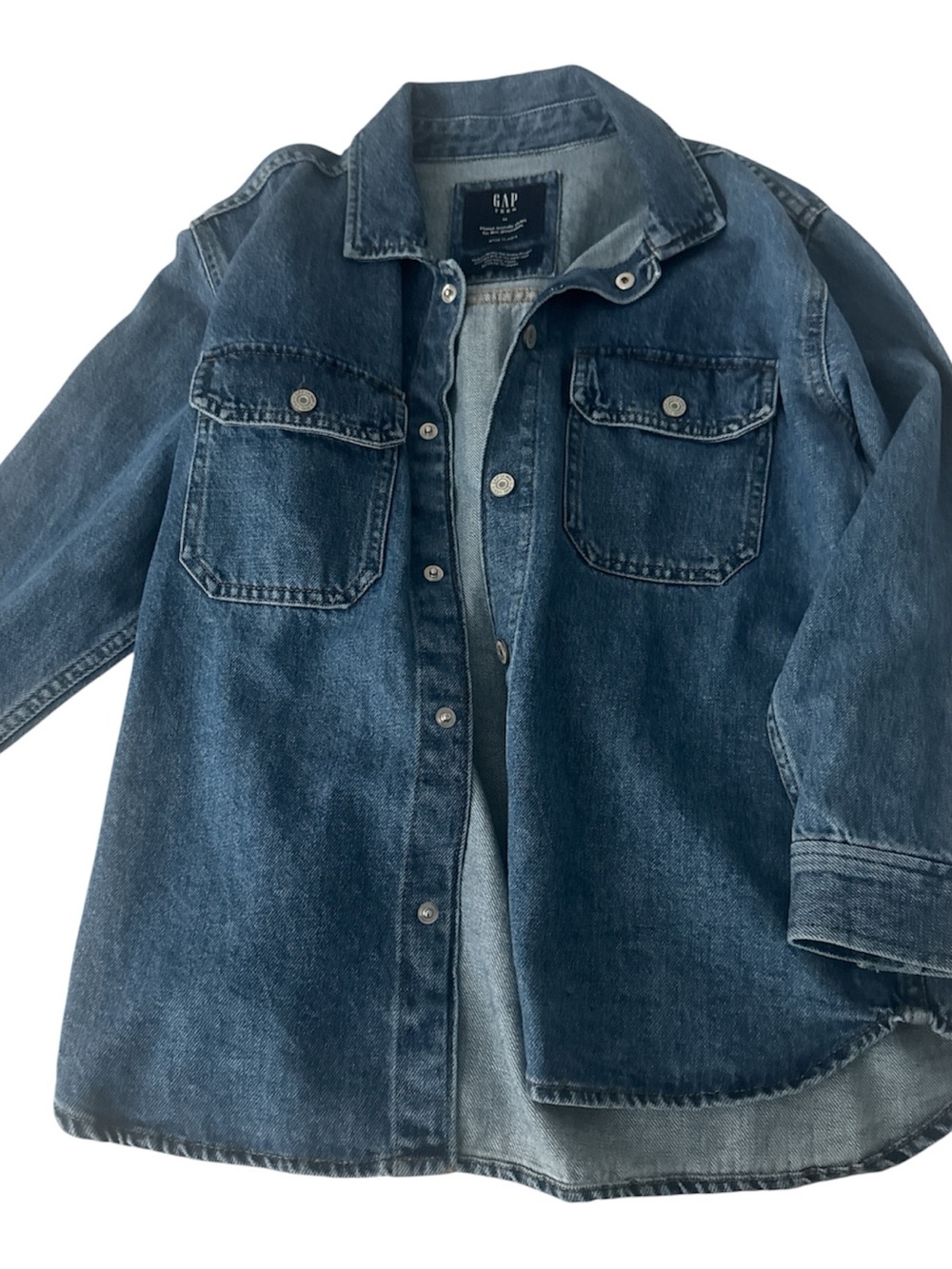 GAP Kids Indigo Denim Shirt Jacket